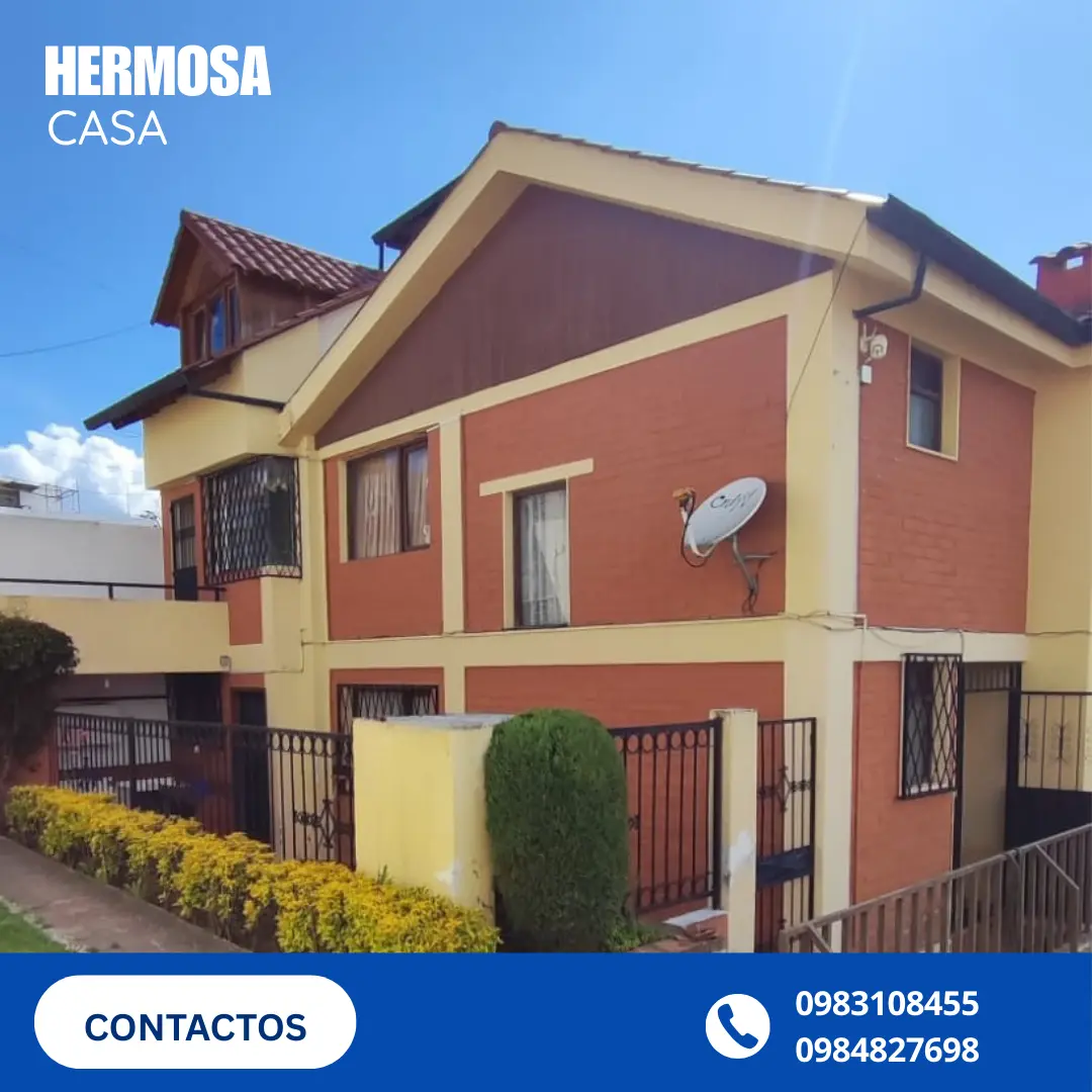 HERMOSA CASA DE VENTA