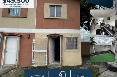 Venta de Casa, Urb. Ciudad Santiago, Etapa Rotonda, Vía a Daule, Norte de Guayaquil